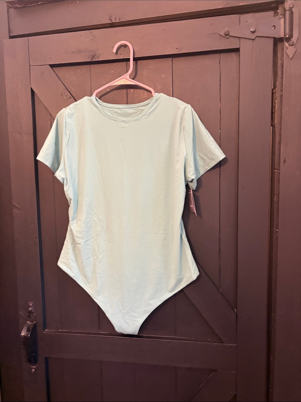 Auden Pastel Blue Short Sleeve Bodysuit